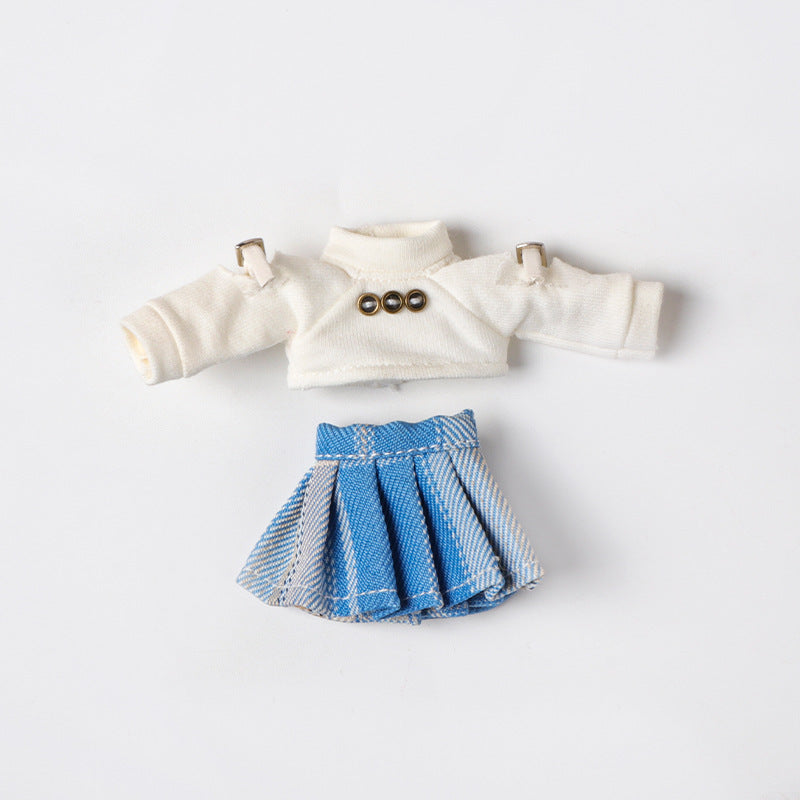 Cropped Hoodie and Skirt Set