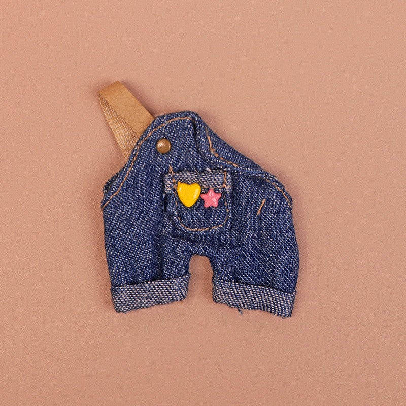 One-strap Overalls w Sweater