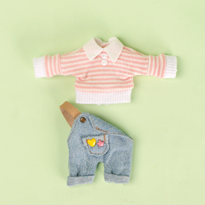 One-strap Overalls w Sweater