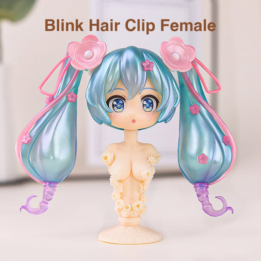 Blink Hair Clip Female Hair for Nendoroid Dolls