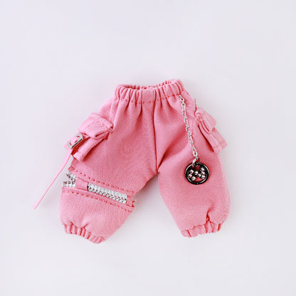 Zipper Trousers Pants for Obitsu 11 Nendoroids