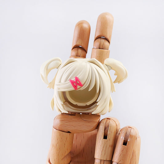 White Braid Female Hair for Nendoroid Dolls