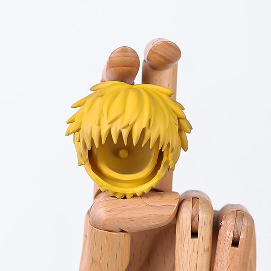 Yellow Fluffy Male Hair for Nendoroid Dolls